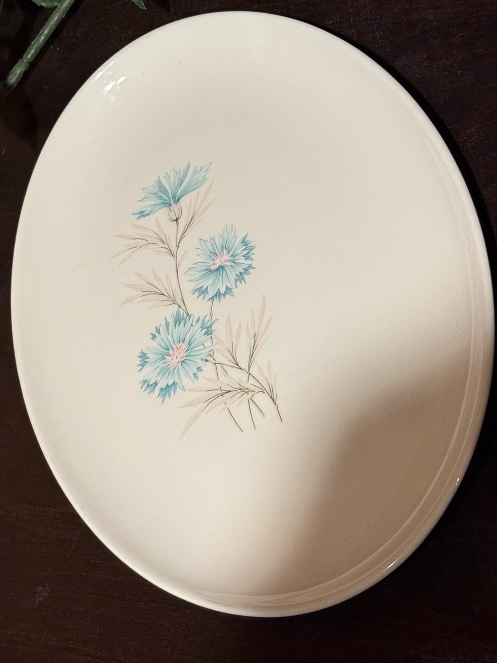 1960 Boutonnière 11” Oval Serving Platter Taylor Smith Taylor